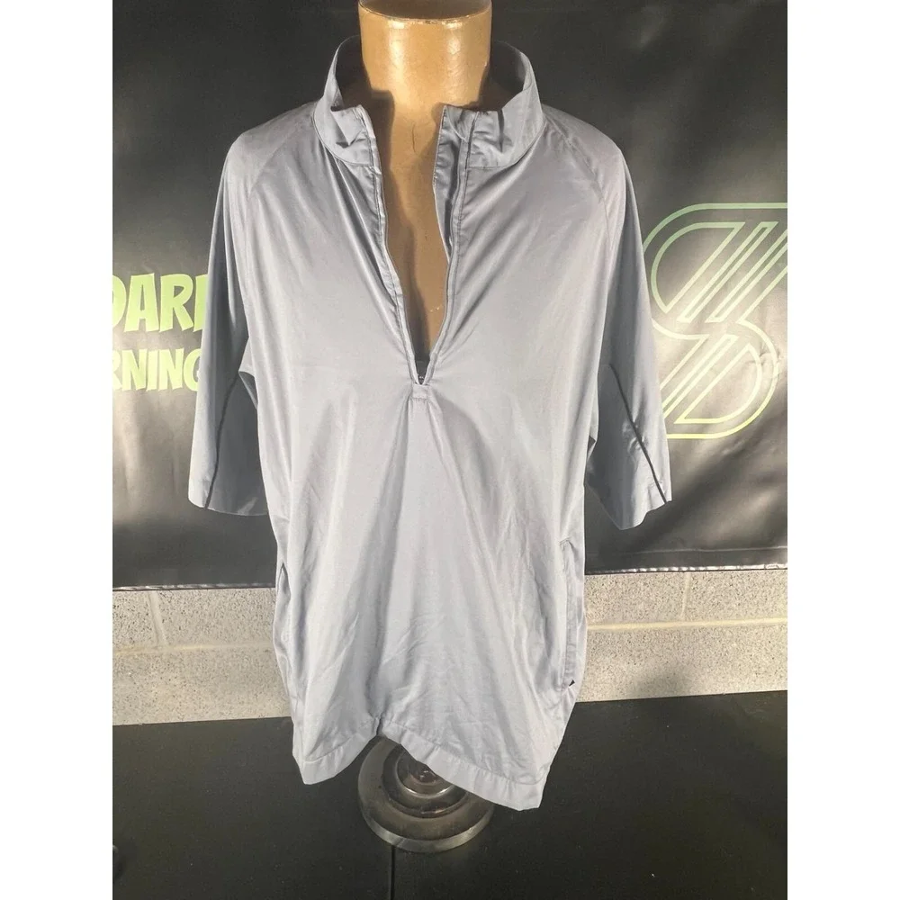 Adidas Climaproof‎ Short Sleeve Polyester Pullover Size L